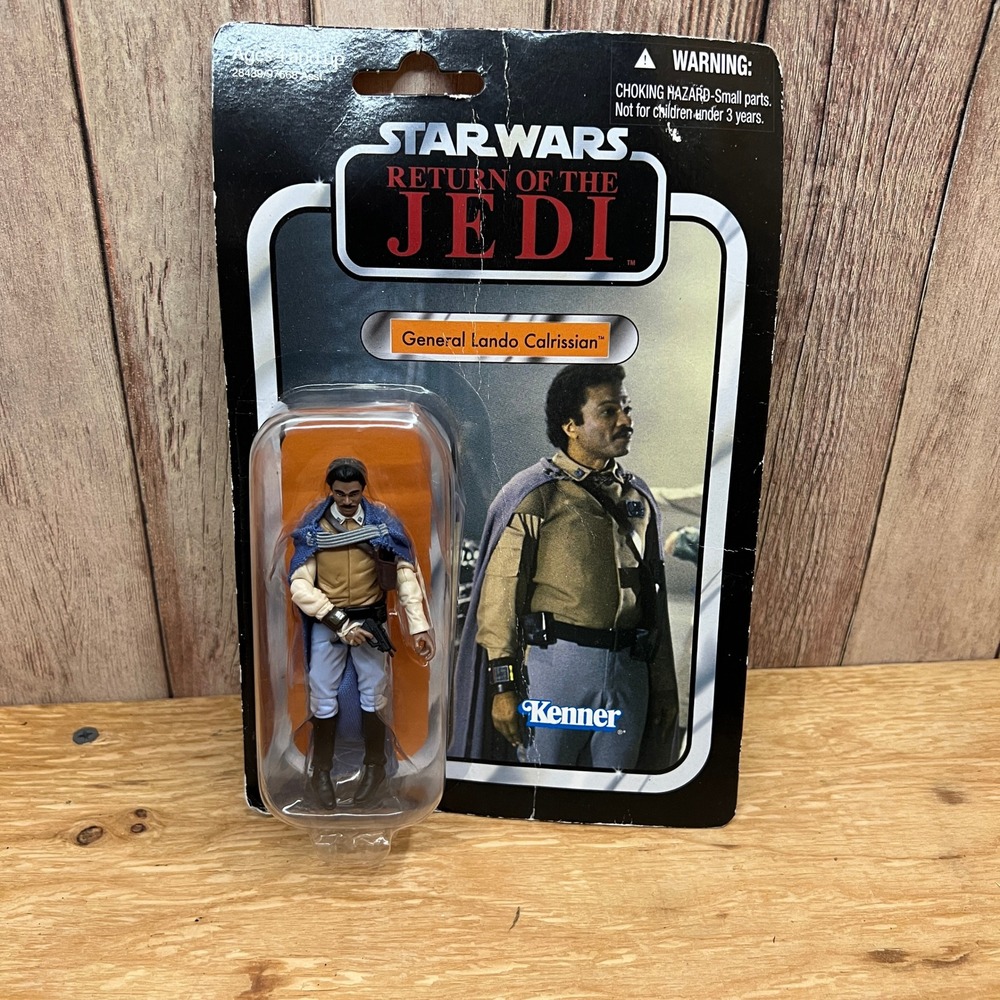 2011 Star Wars TVC General Lando Calrissian VC47 Return Of The Jedi MOC Hasbro